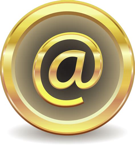 At (@) Sign Icon, Transparent At (@) Sign.PNG Images & Vector ...