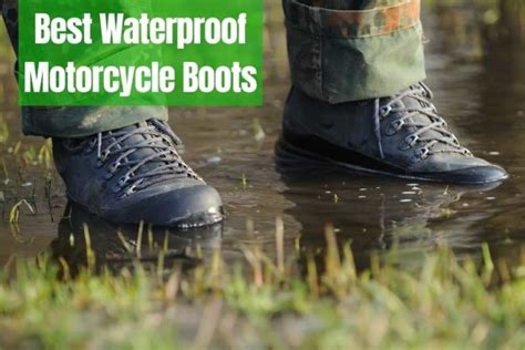 11 Best Waterproof Motorcycle Boots [2023] - ProtectiveGearz