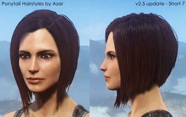 Ponytail Hairstyles by Azar v3.0 at Fallout 4 Nexus - Mods and community