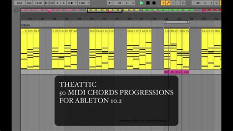 Free 50 Midi Chords Progressions (Jazz /lofi /hiphop) {Ableton 10.1.4 Live Project } - YouTube