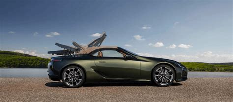 Lexus Lc 500 Convertible Nori Green - Free Supercar Picture HD