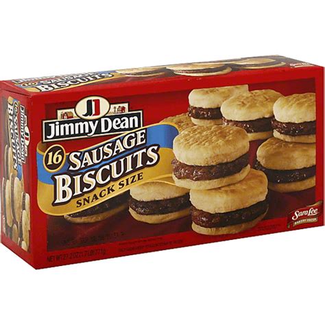 Jimmy Dean Sausage Biscuits, Snack Size | Frozen Foods | Superlo Foods