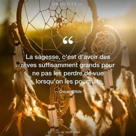 La sagesse, c'est d'avoir d... Citation de Oscar Wilde - Unquote