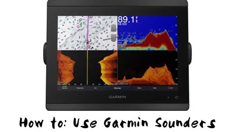 How to: Garmin Sonar Set up and use - YouTube