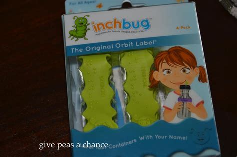 Give Peas a Chance: Inch Bug Bumpy Orbit Labels- GIVEAWAY