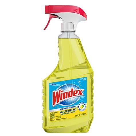 WINDEX MULTI-SURFACE DISINFECTANT TRIGGER 23-OZ (8 Bottles Per Case)