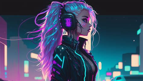 Girl With Headphones 5k Wallpaper,HD Artist Wallpapers,4k Wallpapers ...