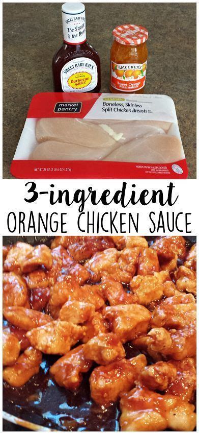 3-Ingredient Orange Chicken Sauce - vegan recipe box