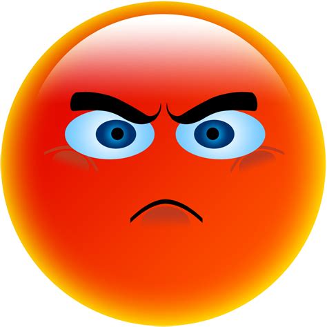 Angry Emoji Smiley Emoji Facebook Sticker Emoticon Smiley Transparent | Images and Photos finder