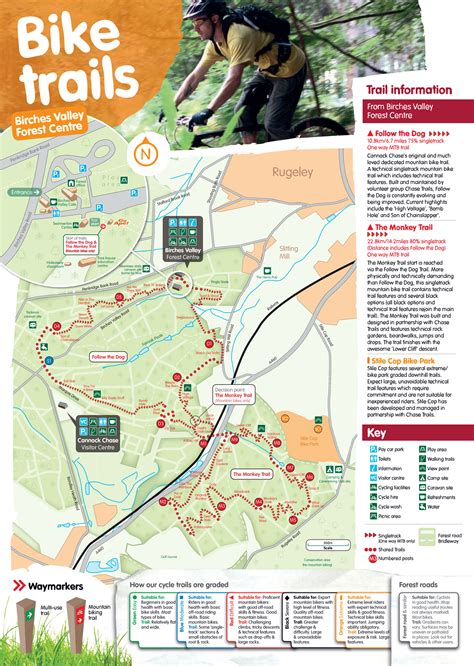 Cross Country MTB Trail Map - Chase Trails