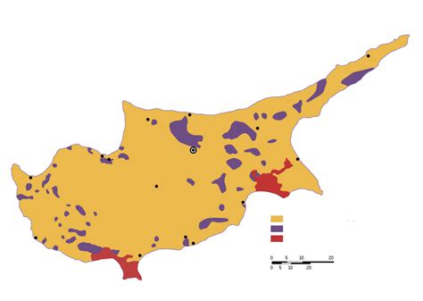 Ethnic Distribution map of Cyprus in 1973 prior to Turkish Invasion : r/MapFans