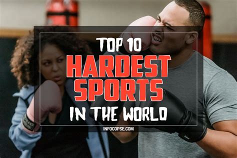 Top 10 Hardest Sports In The World: Most Physically Demanding Sports