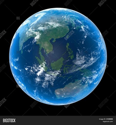 Planet Earth - Asia & Image & Photo (Free Trial) | Bigstock