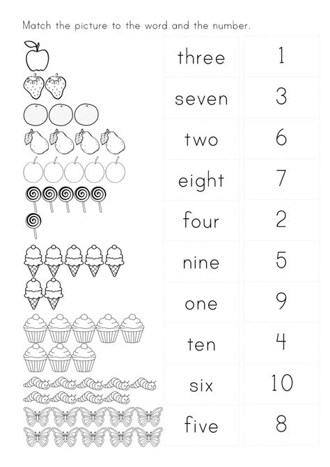 Printable Number Words Worksheets | Activity Shelter