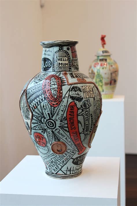 Grayson Perry vase | Grayson perry, Mixed media artwork, Pottery