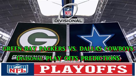 GREEN BAY PACKERS VS. DALLAS COWBOYS PREDICTIONS | #NFL DIVISIONAL ...