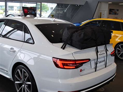 Audi A4 Saloon roof box - Unique alternative no roof bars no hassle