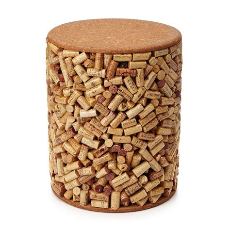 Wine Cork Stool | Seating Or Side Table | UncommonGoods