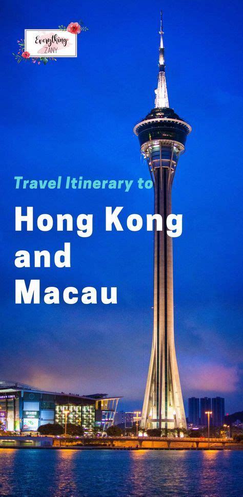 5 Days Hong Kong Travel Guide With Macau (Hong Kong Travel Itinerary) | Hong kong travel, Hong ...