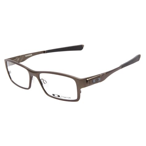 Oakley Gasser 5087 0255 Titanium Pewter Prescription Eyeglasses - 17270322 - Overstock Shopping ...