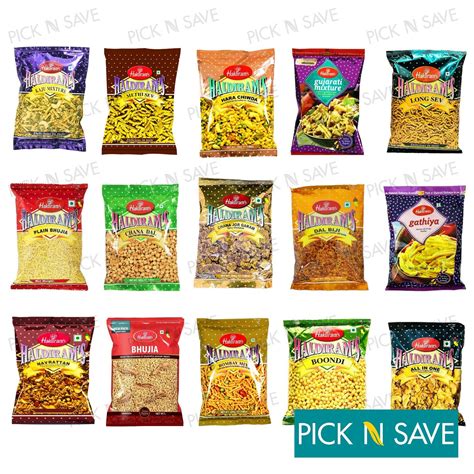 Pack of 10 ALL - Haldiram Savoury Snacks Collection | Namkeen | Premium Quality | eBay