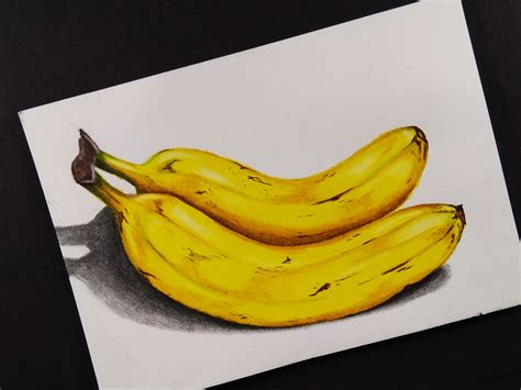 How to Draw Banana | 3D Drawing | Realistic Drawing | Time Lapse Video ...