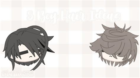 Gacha Club Boy Hairstyle Ideas - 2024 HairStyles Ideas