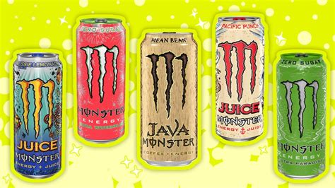 List Of All Monster Energy Drink Flavors
