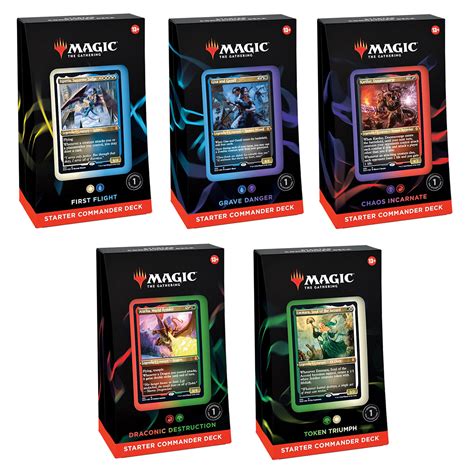 Magic Starter Commander 2022 Commander Decks (Set of 5) – Gameology