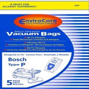 Buy Bosch Type P Vacuum Bags | Victoria & Sidney | Vacuum Centre