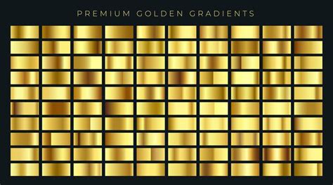 huge big collection of golden gradients background swatches - Download Free Vector Art, Stock ...