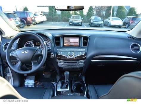 2015 Infiniti QX60 3.5 AWD Graphite Dashboard Photo #112091684 | GTCarLot.com