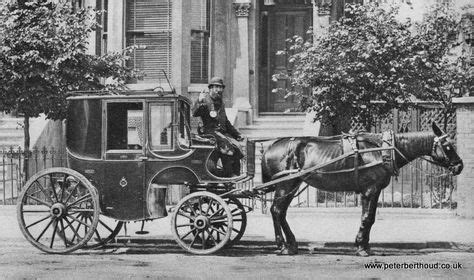 Cab, circa 1890 | Horse drawn, Horses, Antique cars