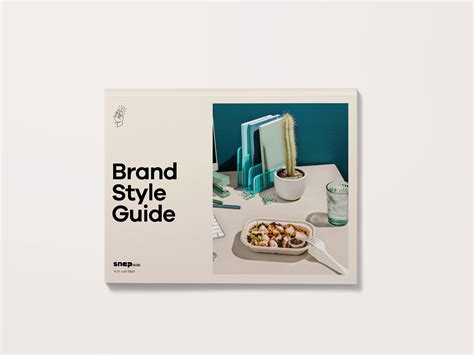 Snap Kitchen Brand Guide by Brandon Termini for handsome on Dribbble