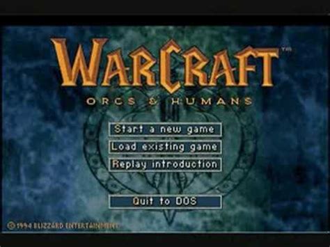 Warcraft 1 Orcs and Humans Soundtrack: Orc Victory - YouTube