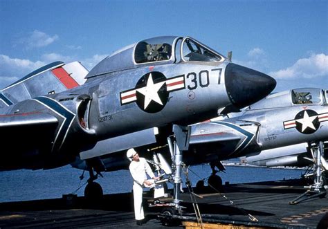 /via Kemon01 #flickr #plane #1950s #USN #F7U #Cutlass | Us military ...