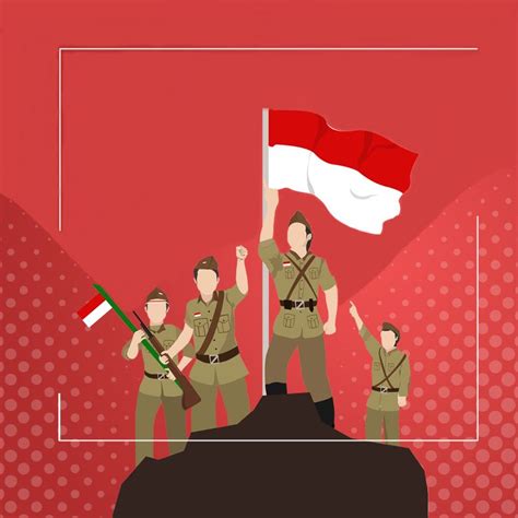 Download Gambar Bertema Kemerdekaan Indonesia 17 Agustus 1945 #16 | Ilustrasi sejarah, Hari ...