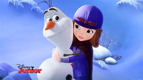 Sofia Meets Olaf | Sofia the First | Disney Junior - YouTube