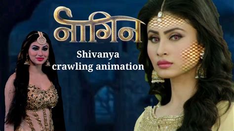 Naagin season 1 Shivanya crawling animation|Green Screen| - YouTube