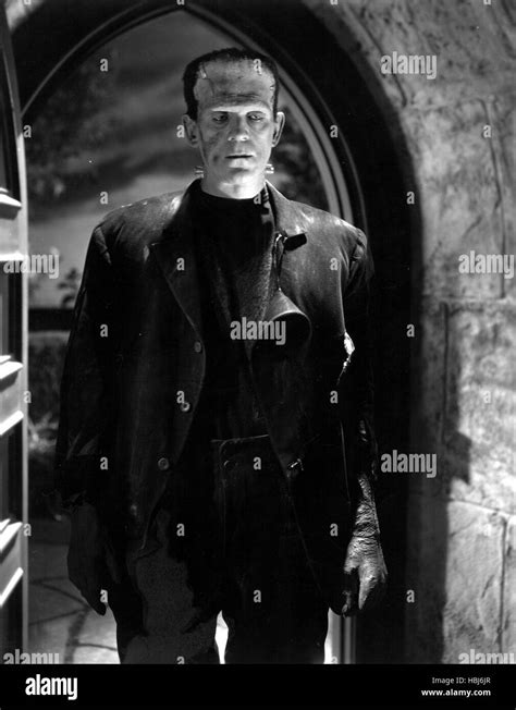 BRIDE OF FRANKENSTEIN, Boris Karloff, 1935 Stock Photo - Alamy