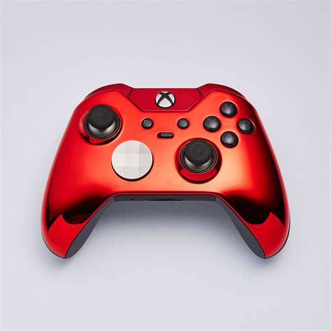 Xbox Elite Custom Controller // Chrome Red Edition - Custom Controllers ...