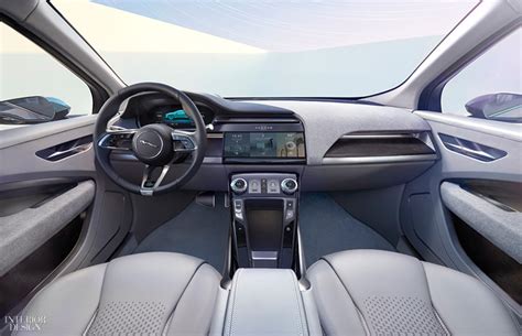 Electric Jaguar I-Pace Offers Roomy Interior - Interior Design