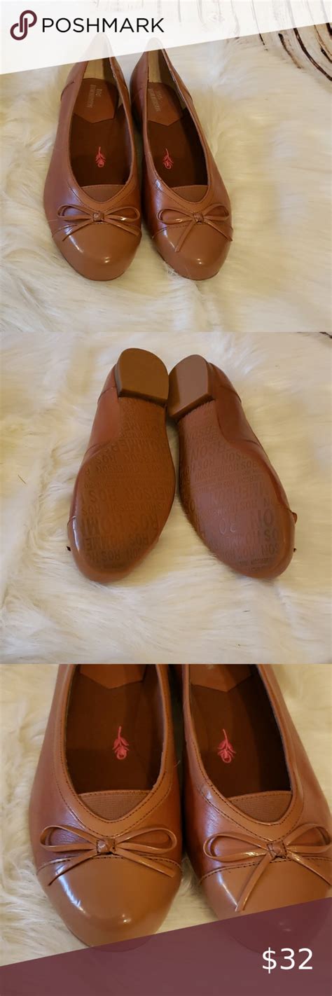 New Ros Hommerson Tan Oriel Ballet Flats with Bow | Ballet flats, Ros ...