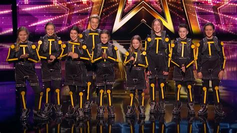 'America's Got Talent': Young LED Dance Group Snag Golden Buzzer From ...