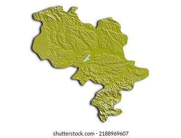 Province Asti Italy Map Shaded Relief Stock Illustration 2188969607 ...