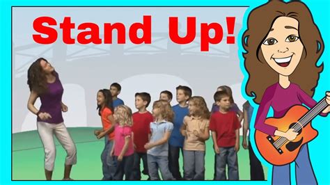 Stand Up, Sit Down Children's Song and More | Patty Shukla - YouTube