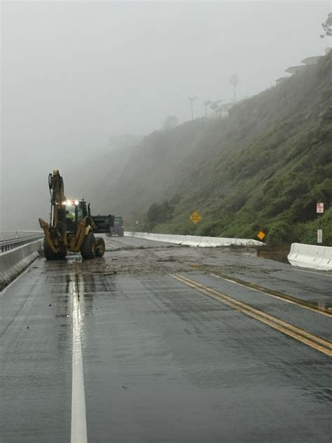 Landslide closes Coast Highway in Dana Point because of storm – Orange ...