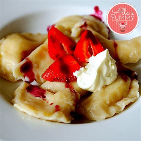 Pierogi with Cottage Cheese (Vareniki) | Healthy dessert recipes easy, Raw vegan dessert easy ...