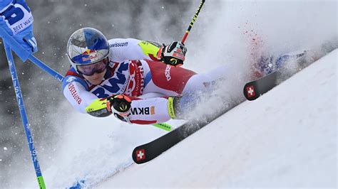 Marco Odermatt wins Adelboden giant slalom to extend overall World Cup lead