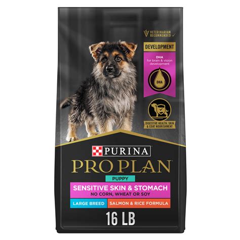 Purina Pro Plan Development Sensitive Skin & Stomach, Salmon & Rice ...